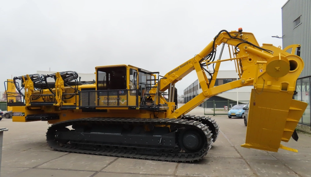 Inter-Drain 2040GP with V-plow